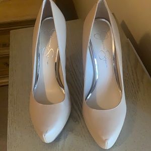 Jessica Simpson platform heels